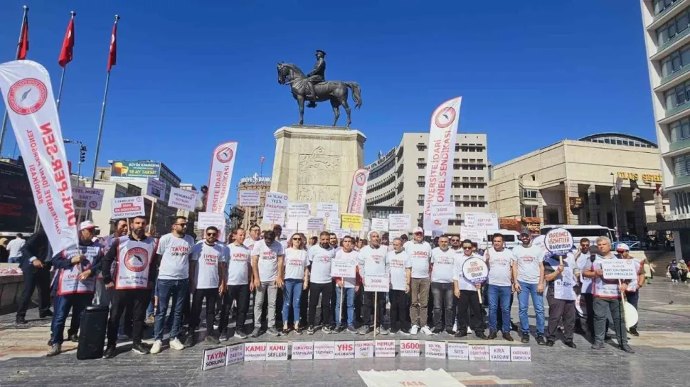 ÜNİPERSEN’den Kamu Personelinin Sorunlarına Yönelik Basın Açıklaması